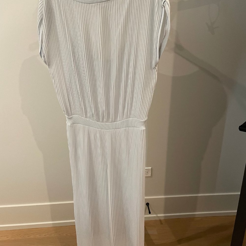 Bordeaux Light Blue Midi Dress Women's size S
